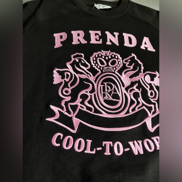 Korean Brand Prenda from Plant Pink logo Sweatshirt Size S - Picture 8 of 14